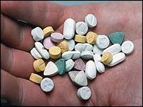 ecstasy tablets picture, BBC News